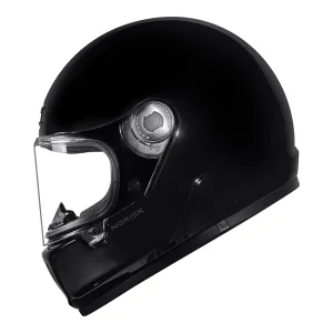 Capacete Norisk V8 Monocolor Preto - Spinelli Motos Boutique